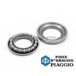 Cage a billes inférieure origine Piaggio (jeu complet) Vespa 125-200 PX